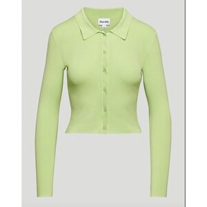 Sunday Best Aritzia Sun-deh Cece Sweater in Sagebrush Green Medium
